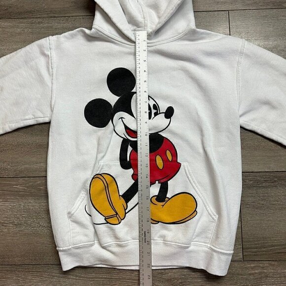 Mickey Mouse Disney Parks Original White Hoodie Sweatshirt Unisex Small - Picture 6 of 6
